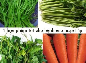 Những loại thực phẩm tốt cho người bị cao huyết áp